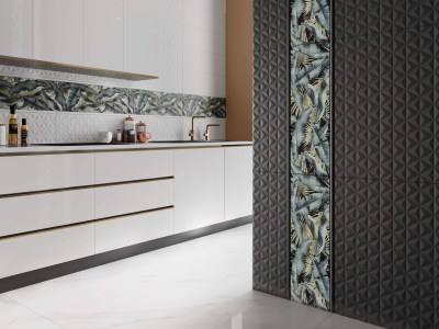 Керамическая плитка Диагональ Kerama Marazzi в интерьере