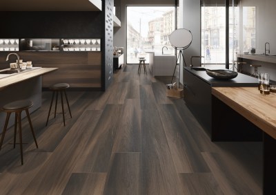 Коллекция Фоссил Вуд Kerama Marazzi серии Milano в интерьере