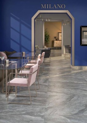 Коллекция Гриджио Kerama Marazzi серии Milano в интерьере