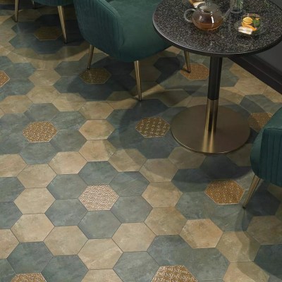 Коллекция плитки Гроссето Kerama Marazzi в интерьере