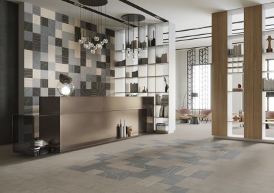 Коллекция Матрикс Kerama Marazzi серии Milano в интерьере