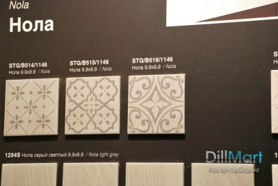 Презентация элементов коллекции Нола Неаполитанской серии Kerama Marazzi на выставке Batimat 2016