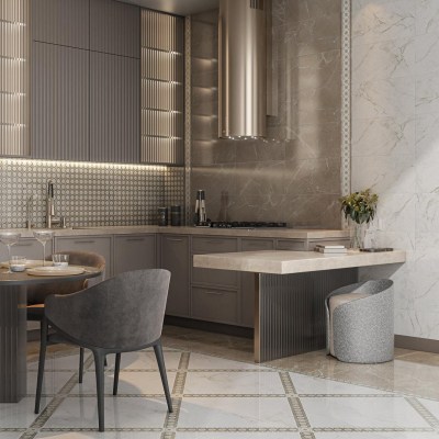 Коллекция плитки Серенада Kerama Marazzi в интерьере