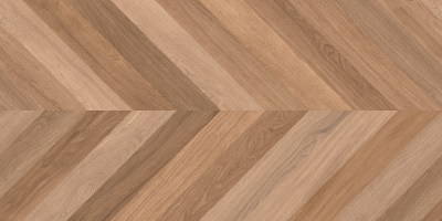 Керамогранит Вуд Канариум Шеврон М тёмно-бежевый матовый карвинг 120x60 Laparet